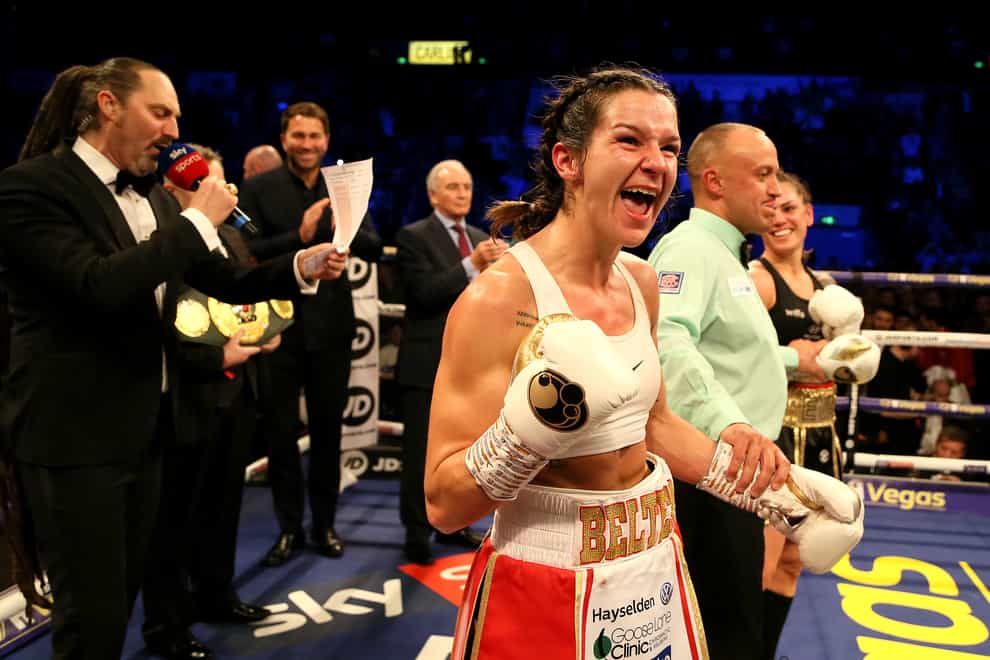 Harper beat Wahlstrom to claim the WBC world title in February (PA Images)