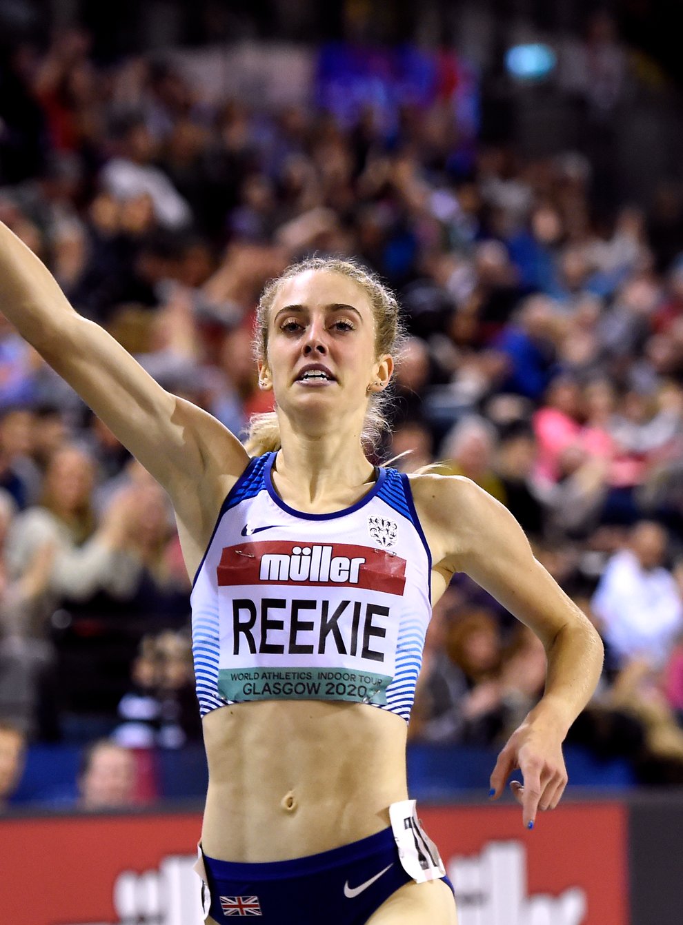 Reekie has made a habit of crossing the line first over the last few weeks (PA Images)
