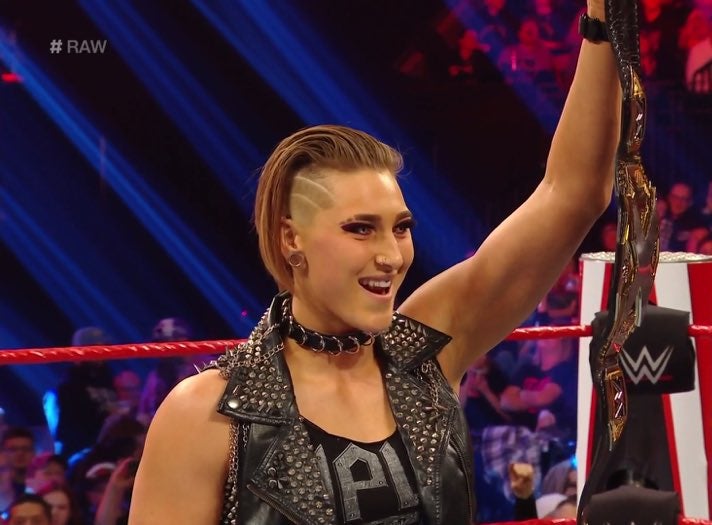 Rhea Ripley is the first Australian champion in WWE history (Twitter: @IGRealityEraWWE)