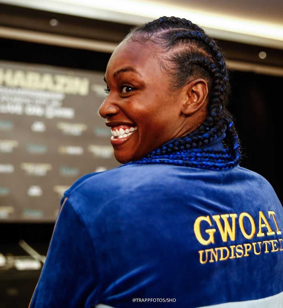 Shields often refers to herself as the 'GWOAT' or 'Greatest Woman of All-Time' (Instagram: Claressa Shields)