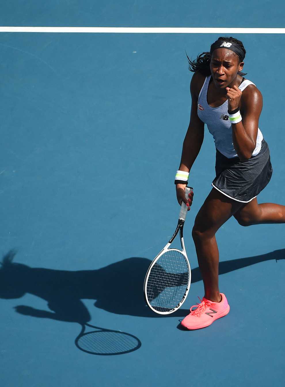 Gauff has said she suffered depression before she became famous (PA Images) 