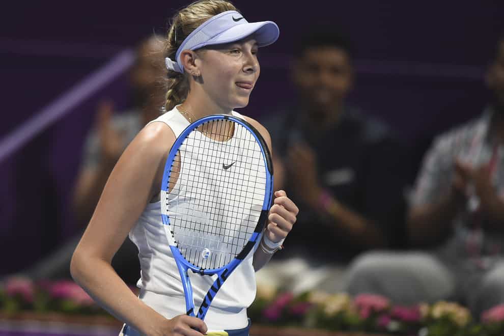 Anisimova showed impressive variety in her victory over Svitolina (PA Images)