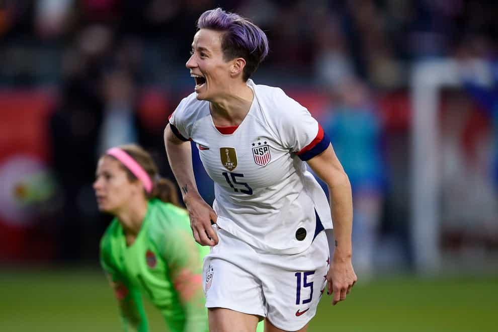 Rapinoe is upset at the unemployment crisis facing Americans, including her mum (PA Images)