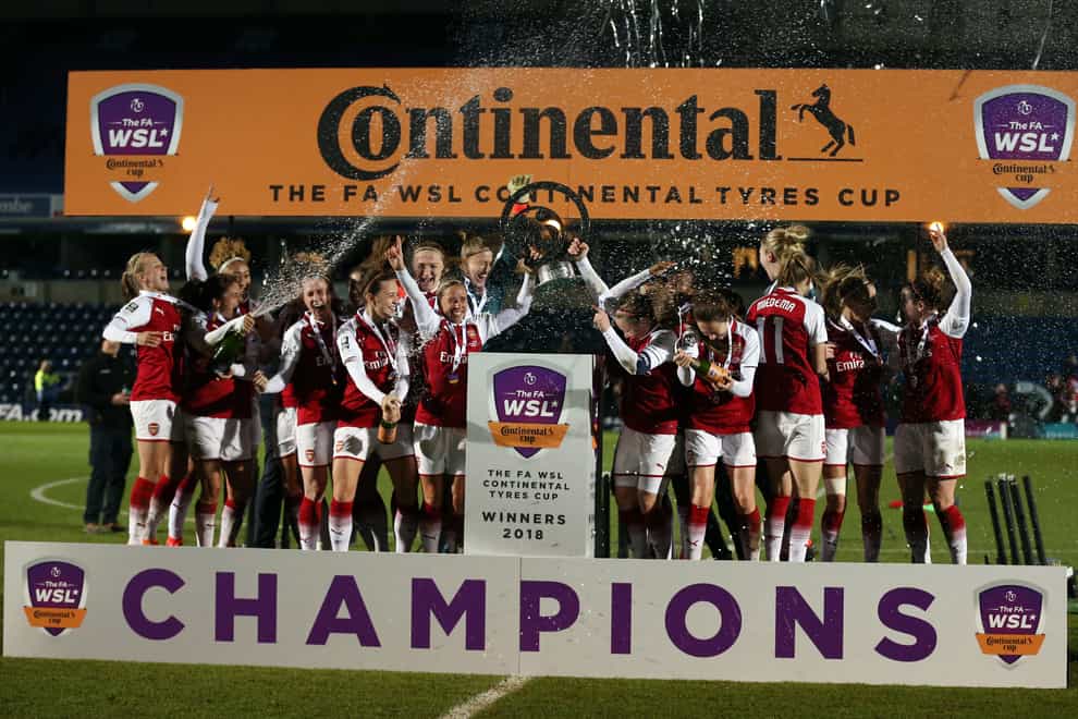 Arsenal last won the League Cup two years ago when they beat Manchester City in the final (PA Images)