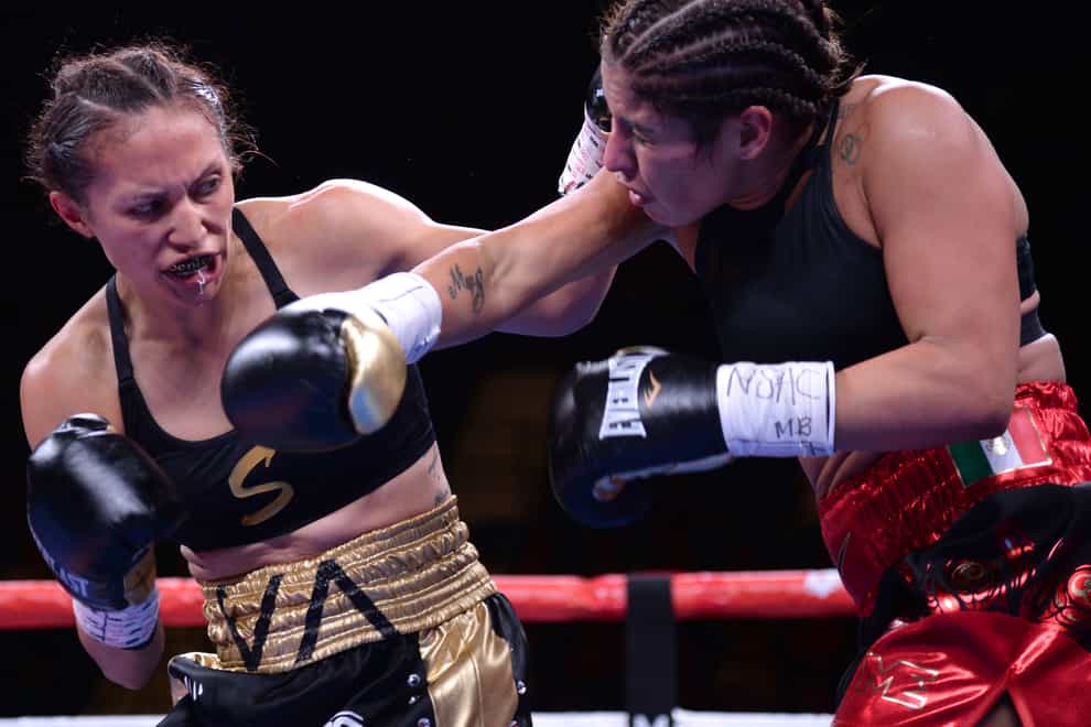 Estrada beat undefeated fighter Marlen Esparza in a grudge match in November (PA Images)