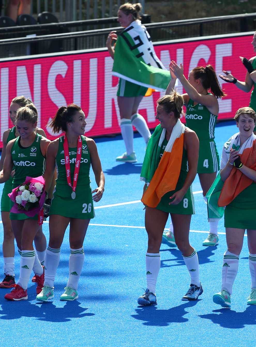 Ireland Hockey won both games against Canada at the Olympic play-offs (PA Images)