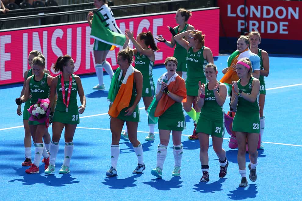 Ireland Hockey won both games against Canada at the Olympic play-offs (PA Images)