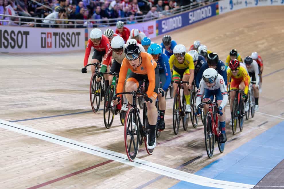 Wild dominated the scratch race in Berlin (PA Images)