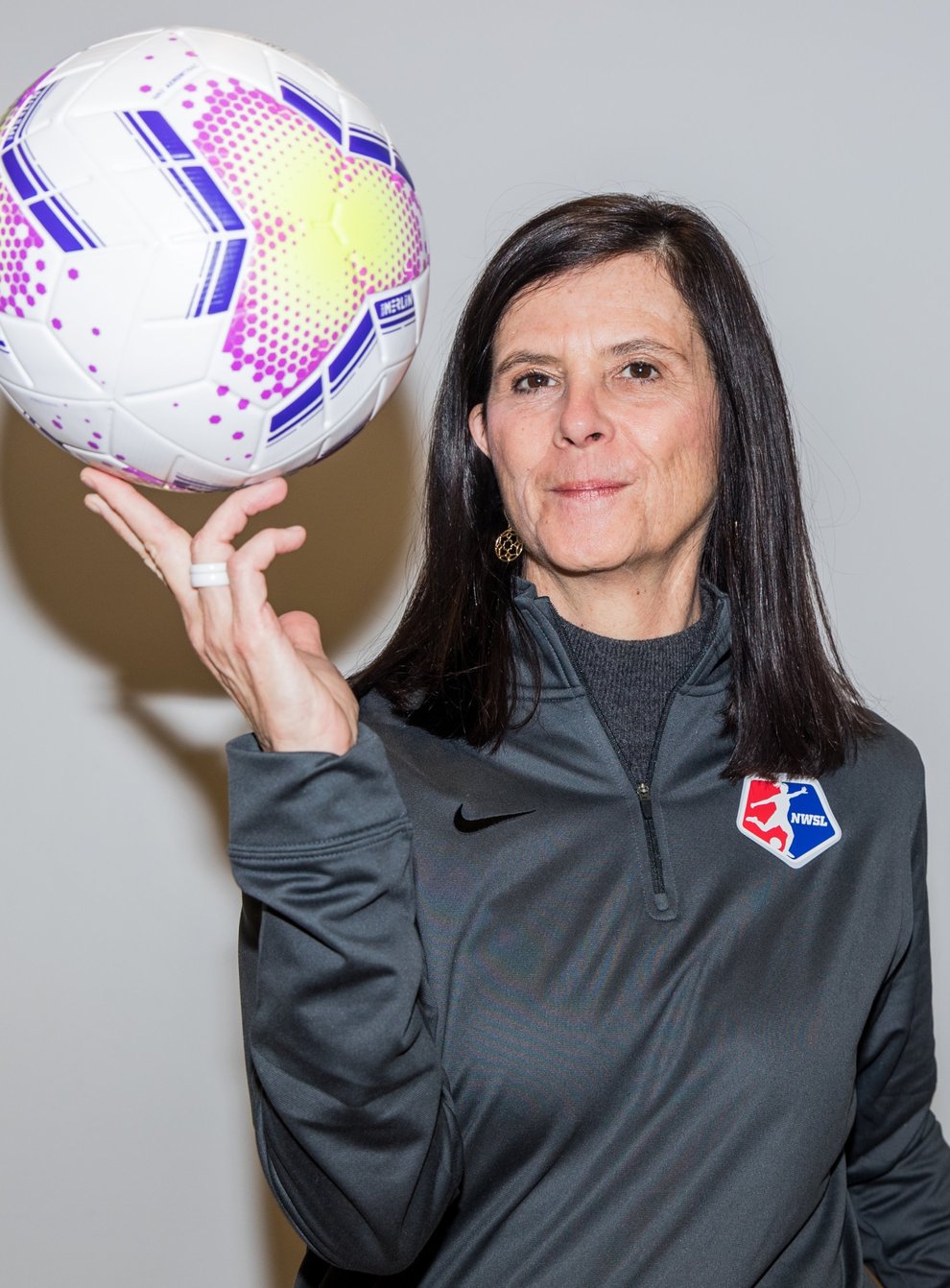 Lisa Baird has said the NWSL is aiming to come back at the end of June (Twitter: NWSL)