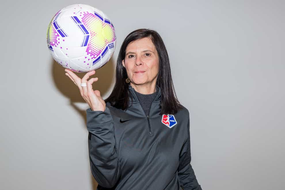 Lisa Baird has said the NWSL is aiming to come back at the end of June (Twitter: NWSL)