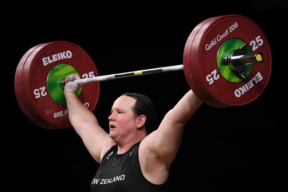 Laurel Hubbard won gold at the 2019 Pacific Games (PA Images)