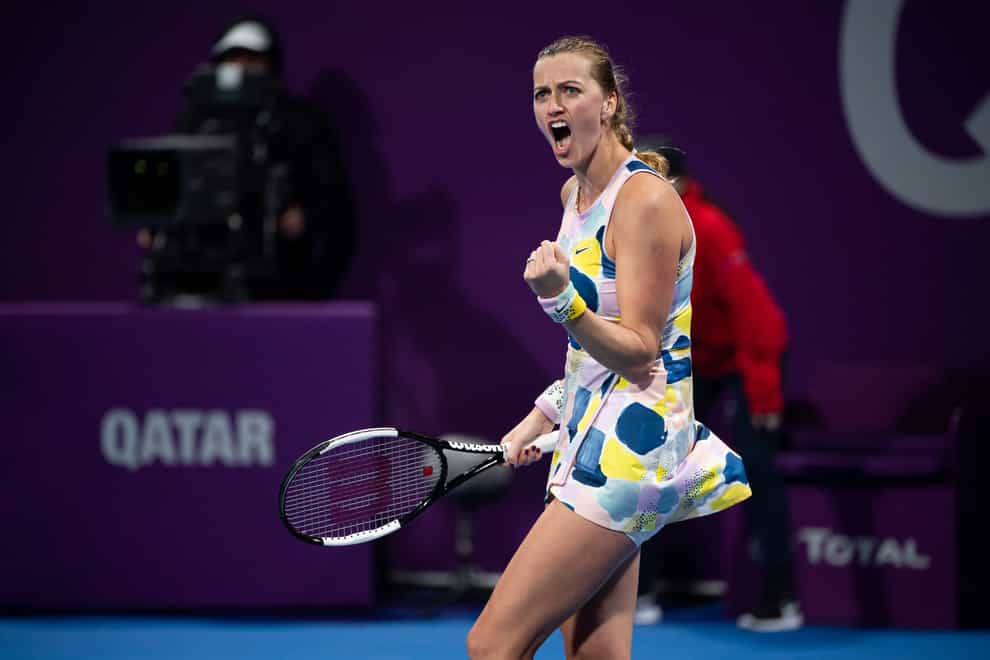 Kvitova will be in the Qatar Open final (PA Images)