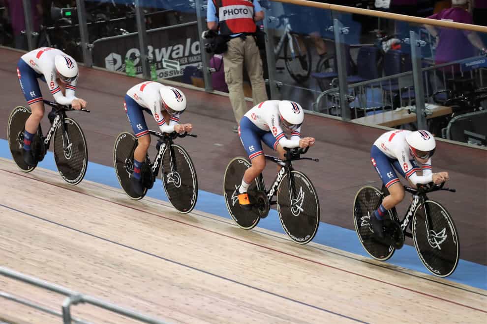 GB were beaten by USA in the women's team pursuit at the world championships (PA Images)