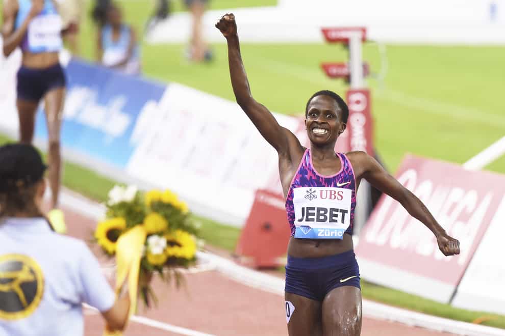 Ruth Jebet won the 3,000m steeplechase at the 2014 World Junior Championships and at the 2013 Asian Championships (PA Images)
