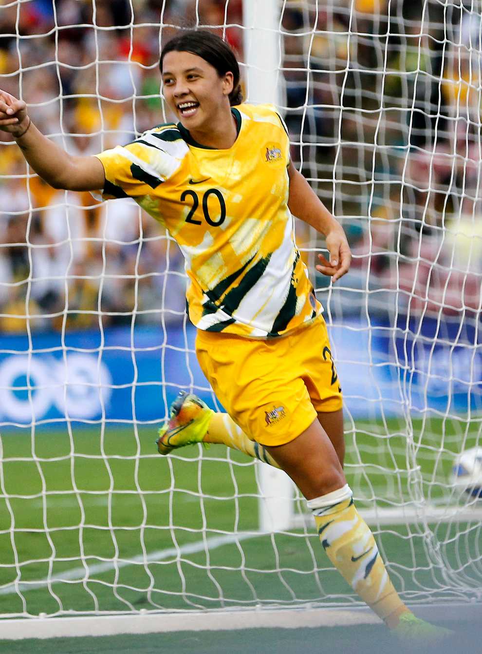 Kerr scored two goals for Australia against Vietnam (PA Images)