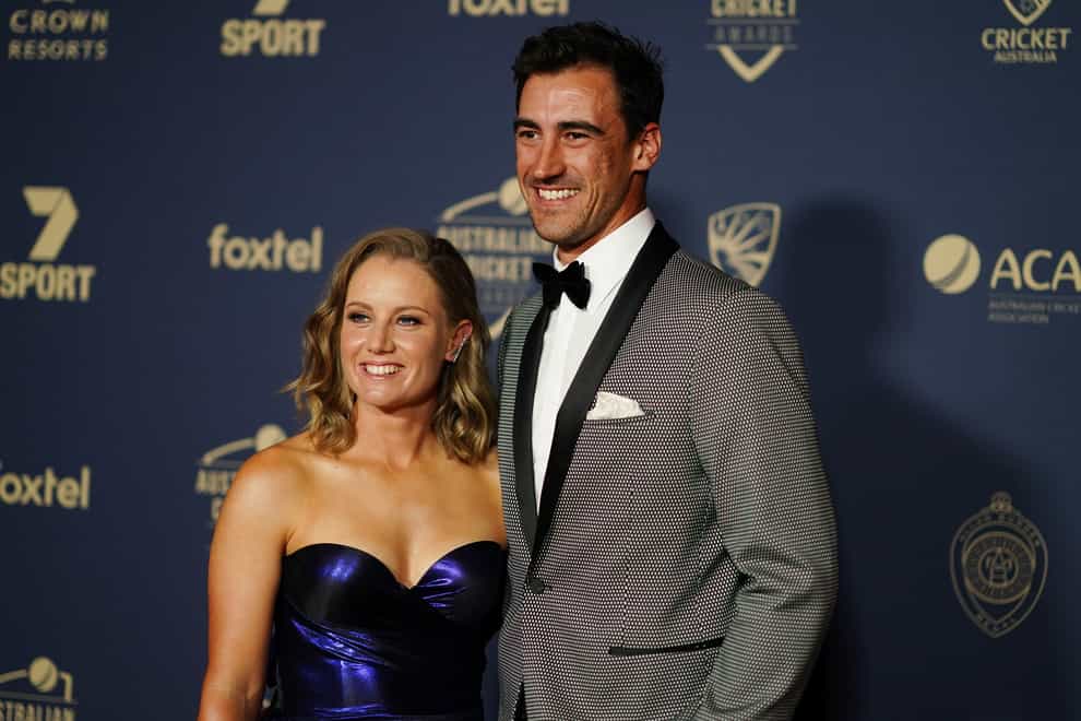 Starc and Healy are the power couple of Australian cricket (PA Images)