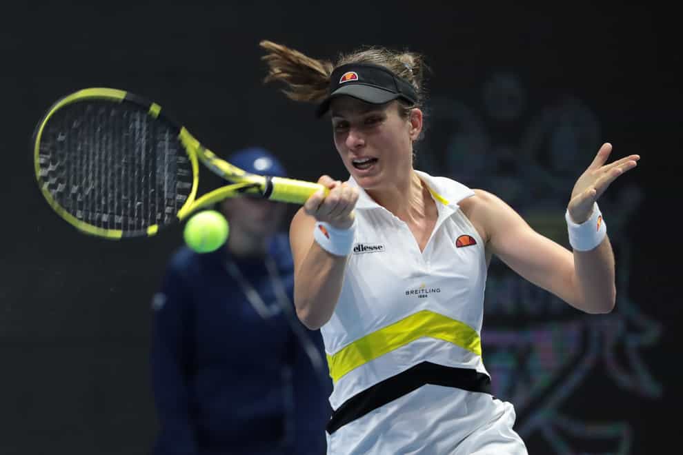Konta is out of the Monterrey Open (PA Images)