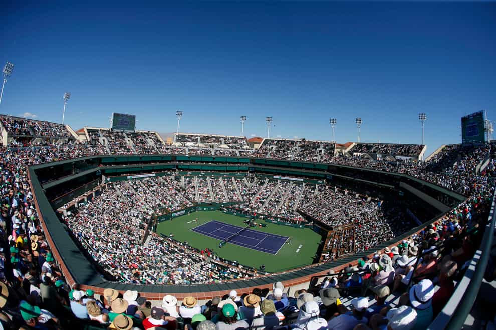 The Indian Wells tournament has been cancelled (PA Images)