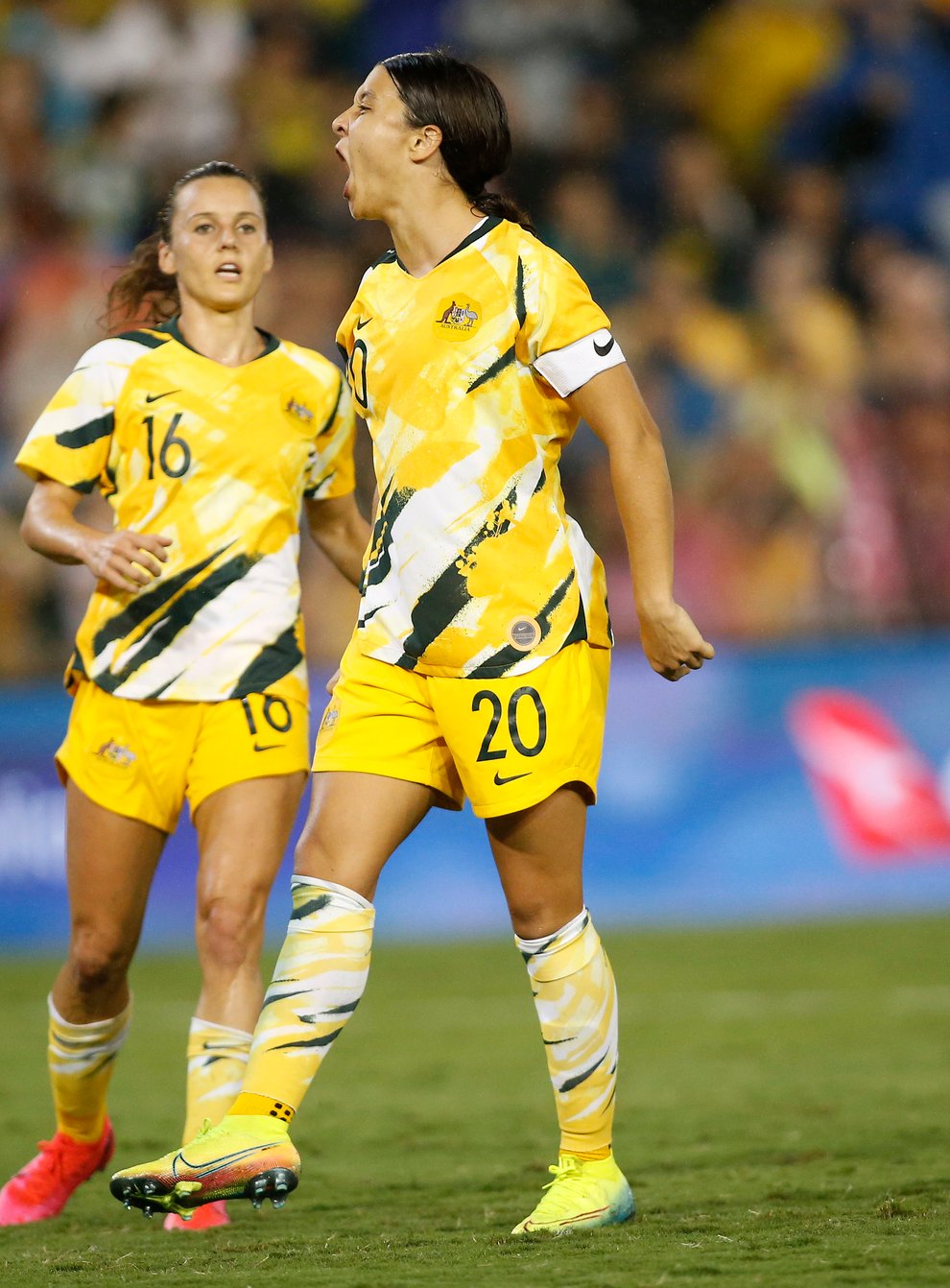 Kerr scored for the Matildas in their qualification for the Olympics (PA Images)