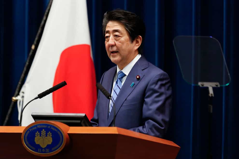 Shinzo Abe says Tokyo 2020 will still go ahead (PA Images)