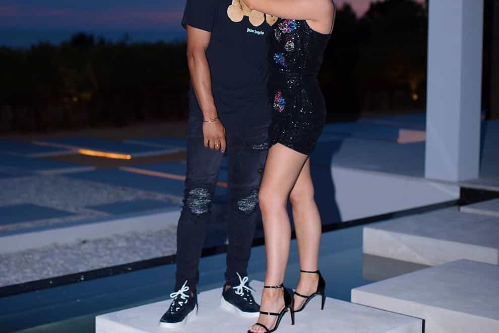 Oxlade-Chamberlain and his girlfriend Perrie Edwards have been dating for four years (Instagram Perrie Edwards)