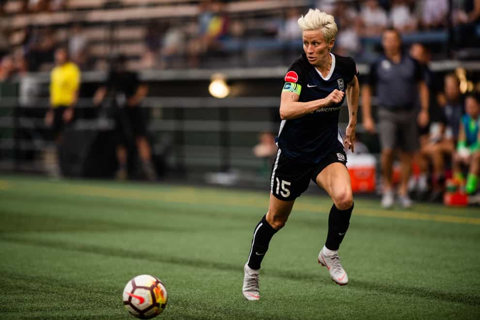 Rapinoe plays for NWSL side Reign (PA Images)