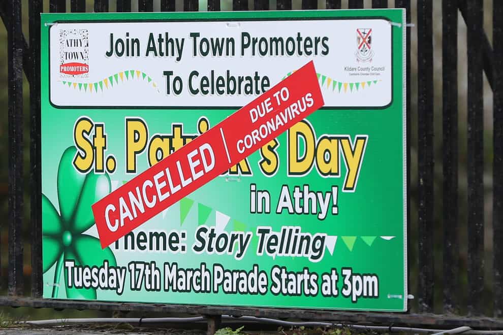St Patrick's Day celebrations have been cancelled across the globe (PA Images)