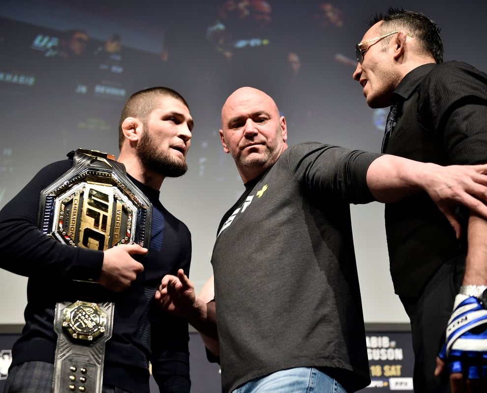Khabib and Ferguson have been touted to fight one another for several years