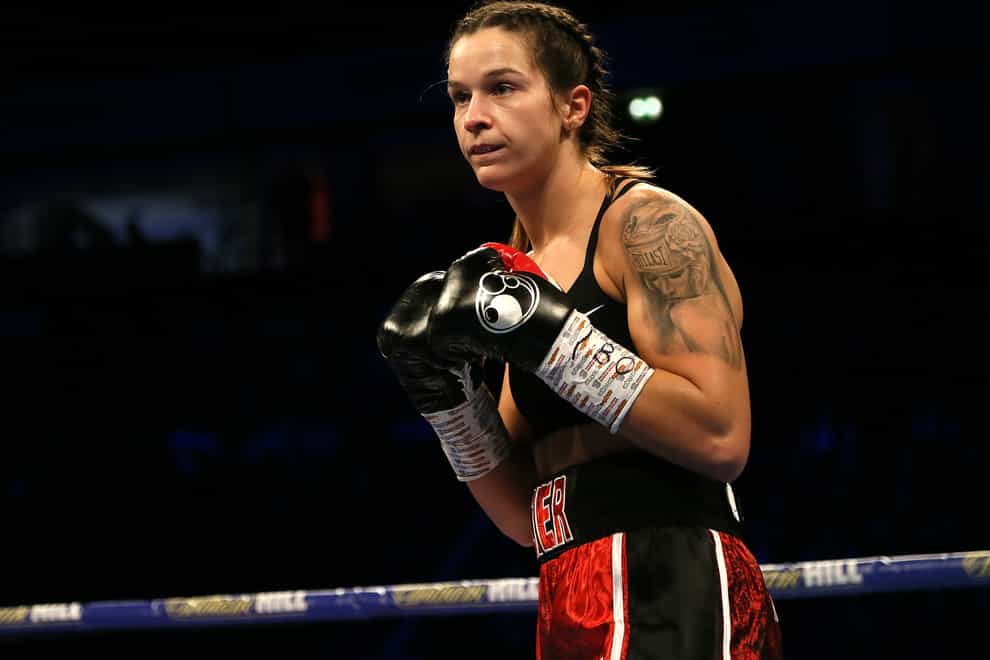 Terri Harper was scheduled to fight Natasha Jonas in a homecoming fight in Doncaster on April 24 (PA Images)