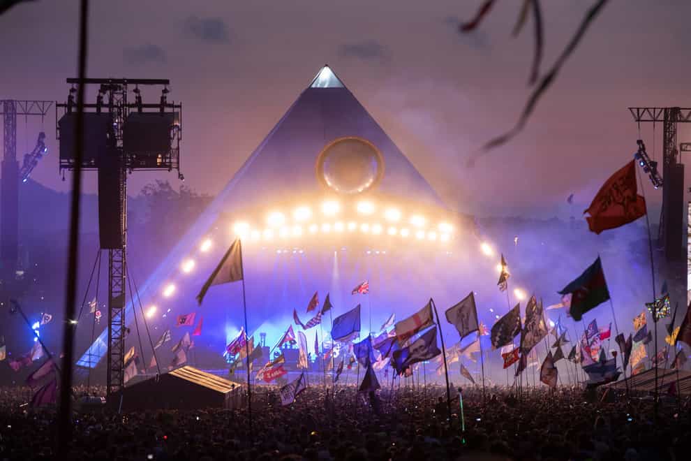 Glastonbury's iconic Pyramid Stage will not be seen this year (PA Images)