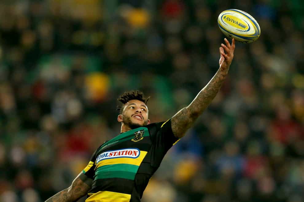 Courtney Lawes plays for Northampton Saints who are losing £400,000 for every home game they miss (PA Images)