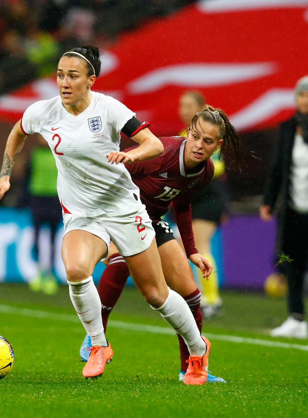 Lucy Bronze is among those who have sent well wishes to fans (PA Images)