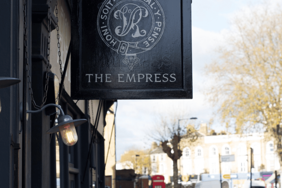 Cyril is a regular at Hackney pub The Empress