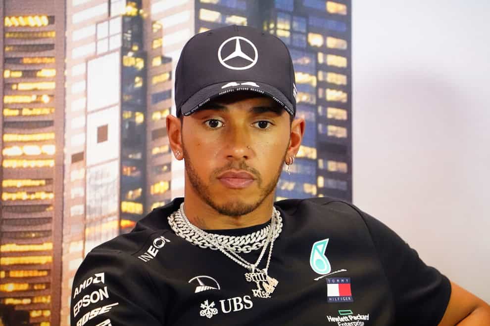 Hamilton attended an event with people who subsequently tested positive for COVID-19 (PA Images)