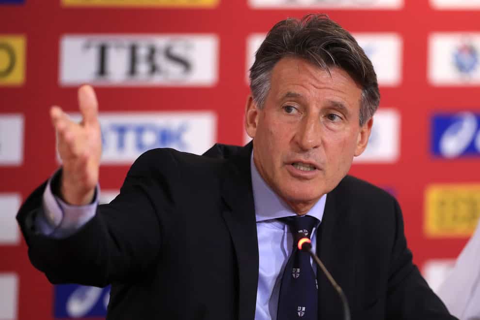Sebastian Coe, as President of the International Association of Athletics Federation, was saying only last week it was too early to call off the Games (PA Images)