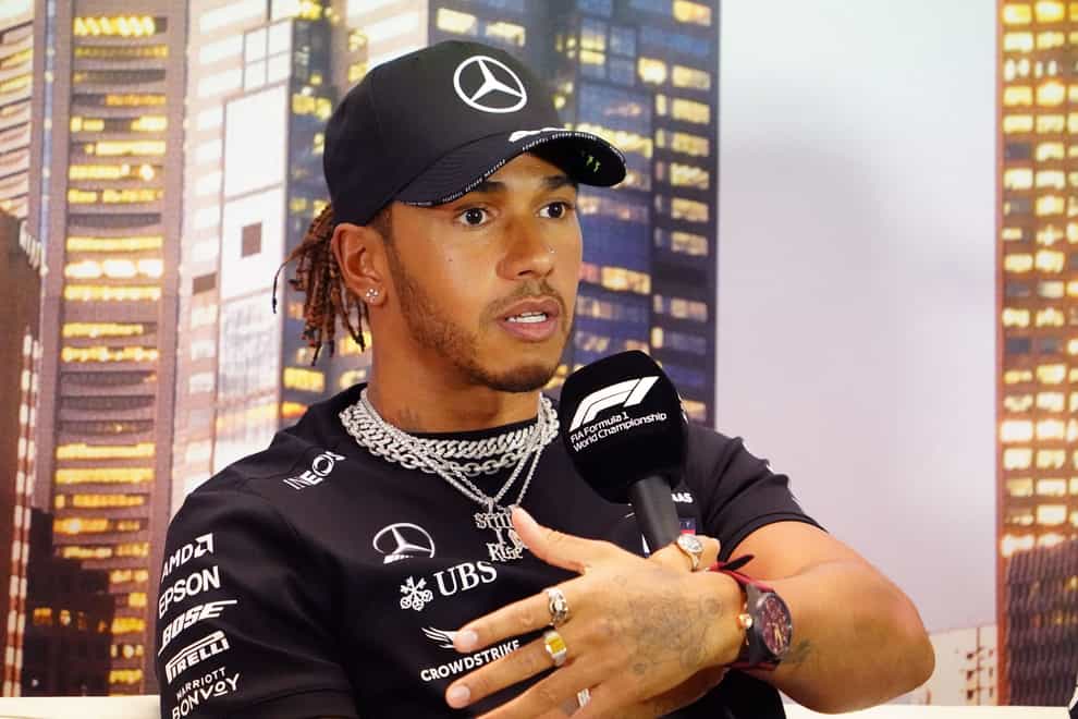 Hamilton has been self-isolating for over a week (PA Images)