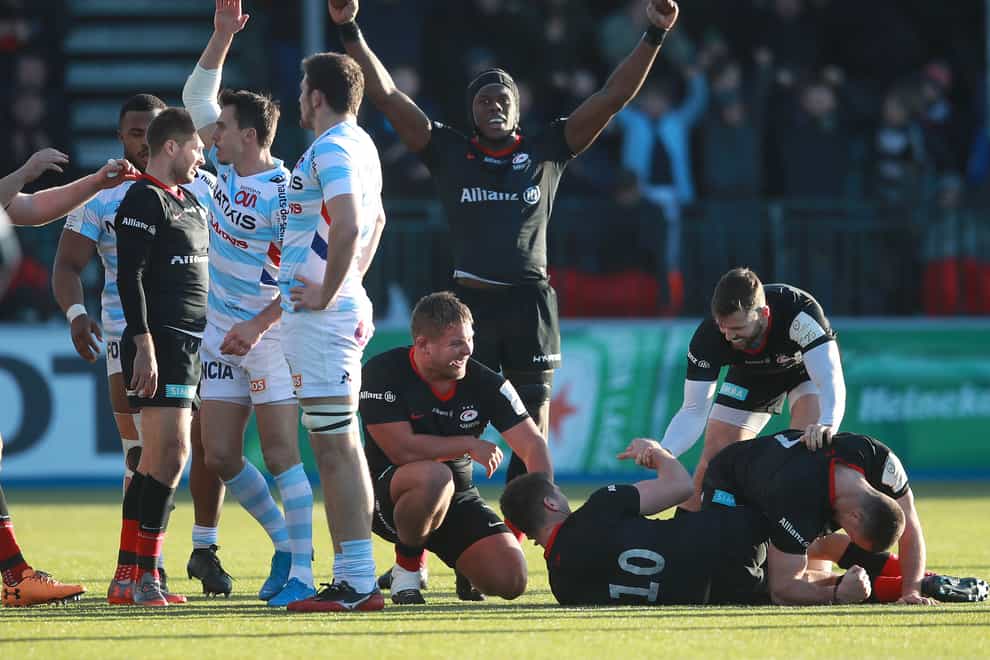 Saracens were last year's Champions Cup winners (PA Images)