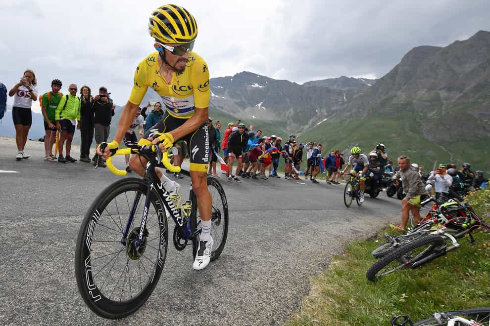 Julian Alaphilippe says he would rather not think about a Tour de France without the crowds (PA Images)