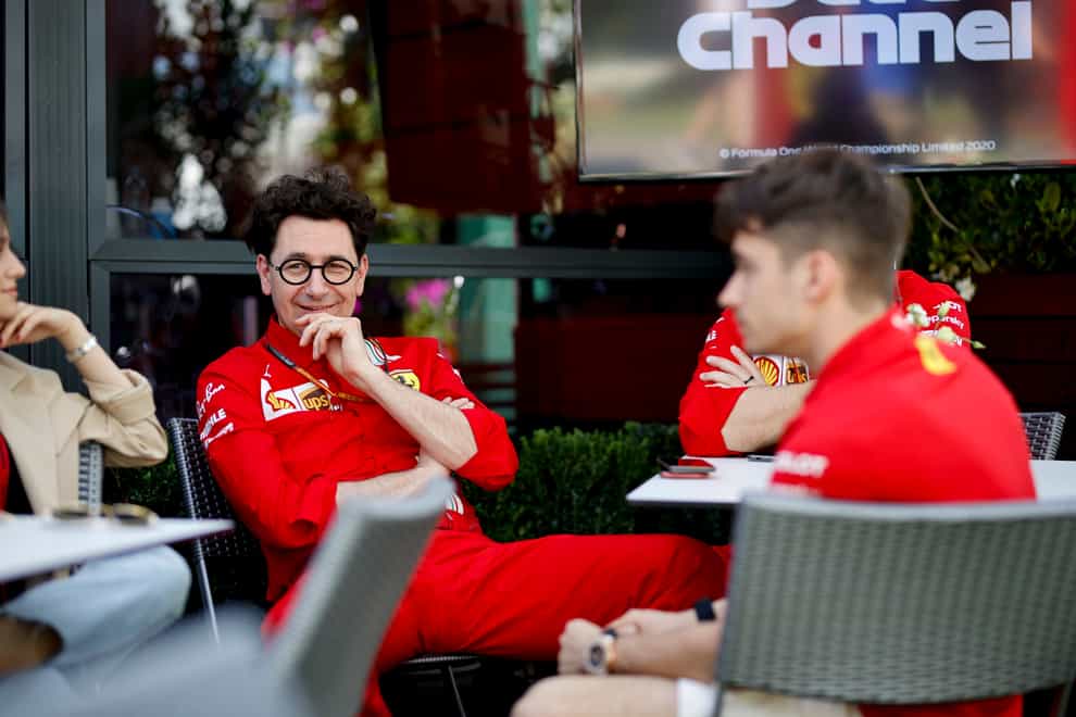 Mattia Binotto has been formulating plans to get the F1 season completed (PA Images)
