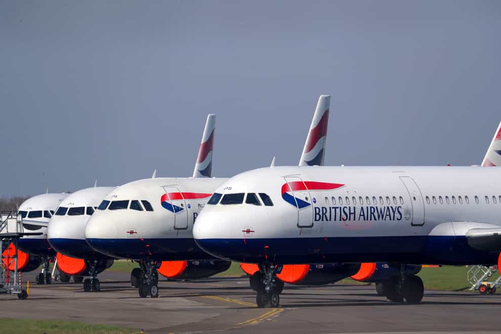British Airways have grounded their flights at Gatwick Airport (PA Images)