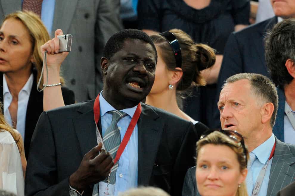 Pape Diouf, Marseille President for four years, has died from coronavirus at the age of 68 (PA Images)