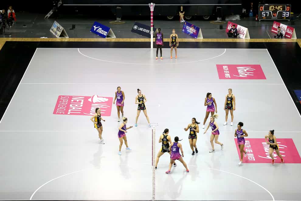 Vitality Netball Superleague considering different scenarios (PA Images)