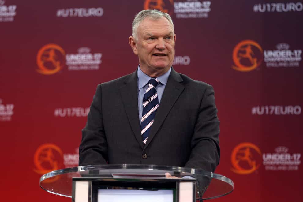 Greg Clarke says football, like many other sectors of the economy,has been badly hit by the outbreak (PA Images)