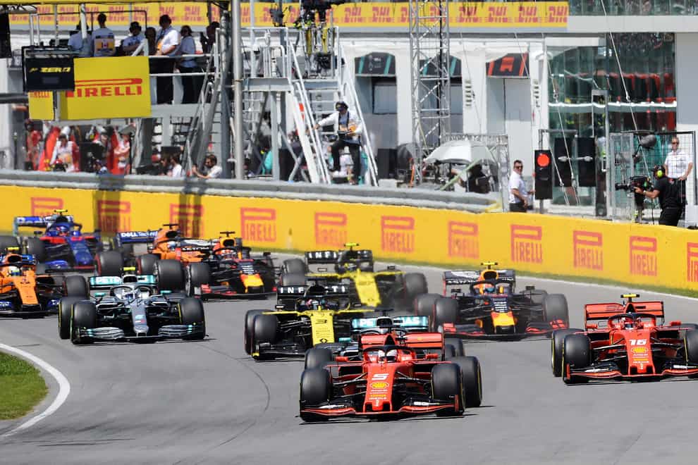 Sebastian Vettel took pole at the 2019 Canadian GP but had to settle for second in the race behind Lewis Hamilton (PA Images)