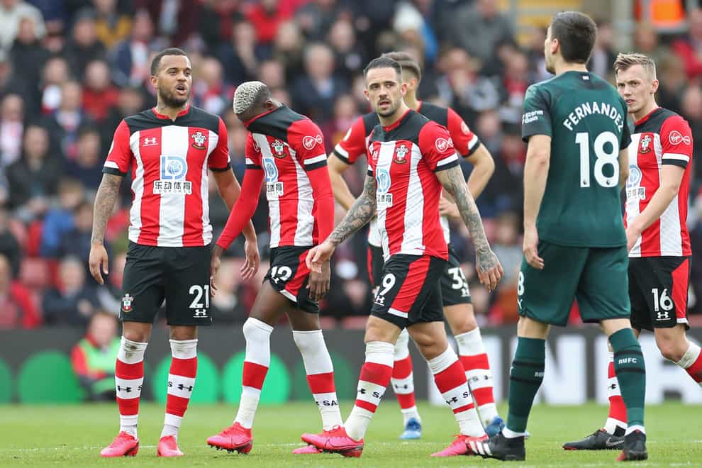 The Saints players have become the first Premier League side to defer part of their salaries (PA Images)