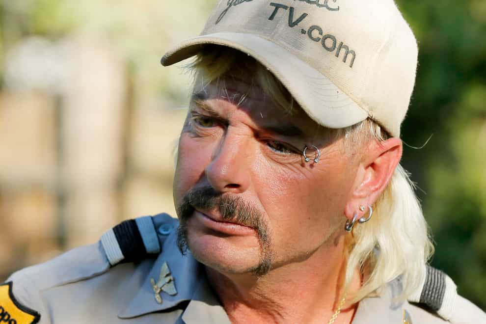 Joe Exotic, star  of currrent Netflix hit 'Tiger King' is currently serving a 22-year prison sentence (PA  Images)