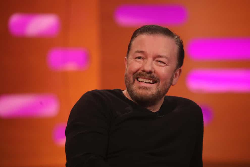 Ricky Gervais has slammed celebrities after whining about self-isolation (PA Images)