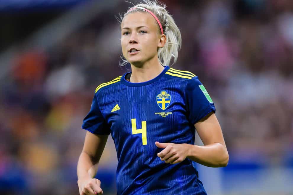 Glas played for Sweden at the World Cup last summer (PA Images)