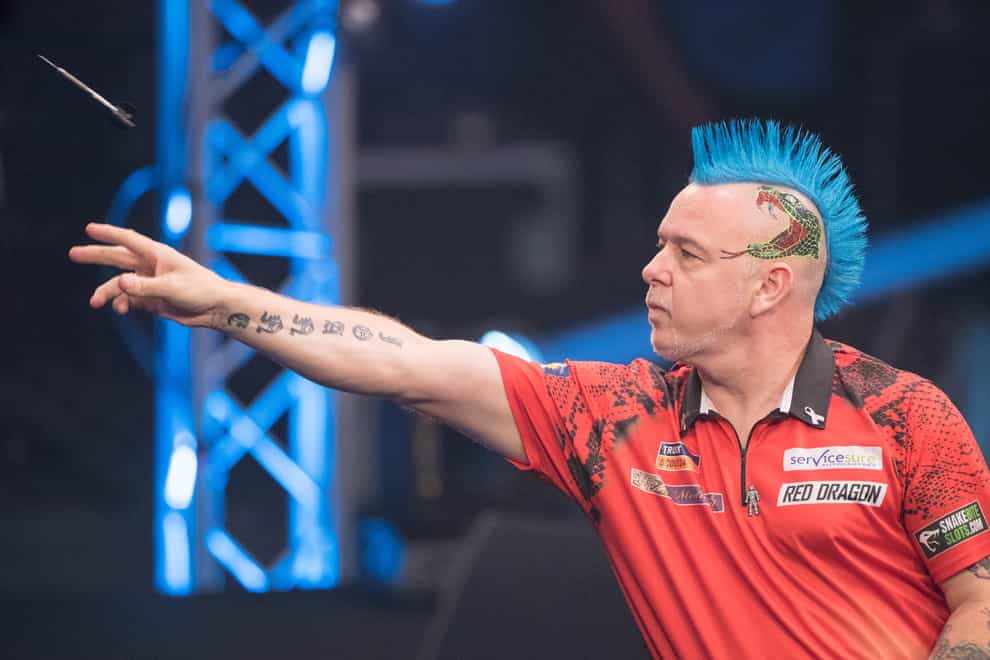 World champion Peter Wright will be playing the first 'home' fixture on Friday (PA Images)