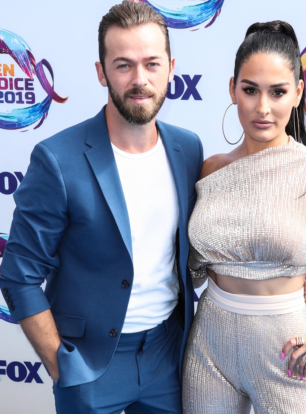 Nikki Bella and her fiancée Artem Chigvintsev have been showing off their dance moves (PA Images)